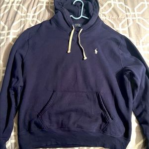 Ralph Lauren navy blue hoodie size large